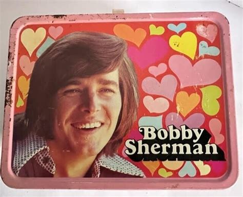 Vintage 1972 Bobby Sherman Metal Lunch/1980 Disco 